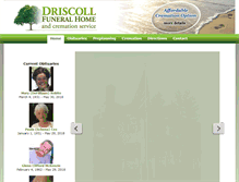 Tablet Screenshot of driscollcares.com